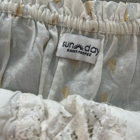 Sunday st tropez white metallic set one size - Picture 4 of 7